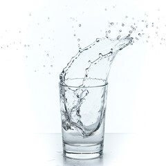 glass of whiskey with ice