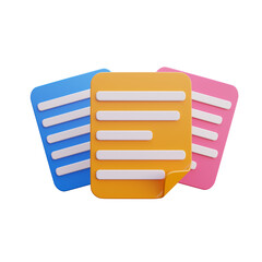 paper or document illustration