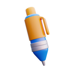 pen 3d illustration