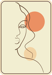 Vector Illustration of a Girl