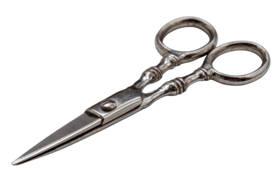 Vintage Tailor Scissors Precision Crafting Tools Antique Steel Cutters for Art Sewing Old Fashioned