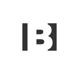 IBI logo design. Initial letter I B I bold font style for tech startups, consulting, corporate branding. Creative company name, headlines typography identity, trendy logotype.