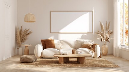 Modern Boho Living Room