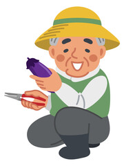 おじいちゃんの趣味シリーズ「家庭菜園」