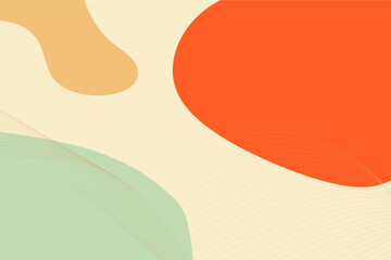 geometric abstract background overlap layer on bright space with lines effect decoration. Modern graphic design element wave style concept for banner, modern vector arts.