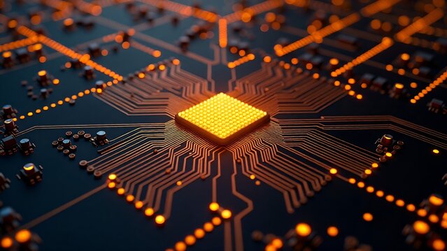 Iridescent Data Vortex Background - Powered by Adobe