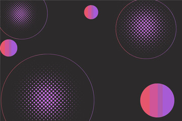 abstract background with circles