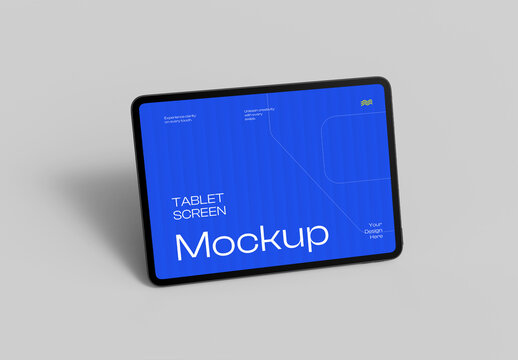 Tablet Mockup Digital Design