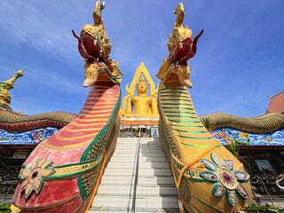 Wat Butawong and tourist attractions in Buriram Province, Thailand