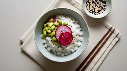 sushi on a plate