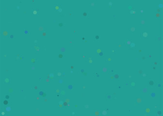 Subtle textured teal background with scattered light speckles