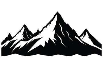 Colorful Fauvist Painting of a Mountain Landscape Vector