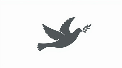 Fototapeta premium vector illustration of a flying bird