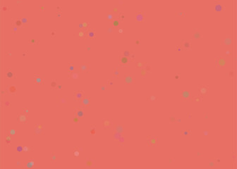 Soft coral pink background with subtle speckled texture