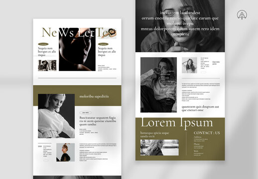Email News Letter Layout
