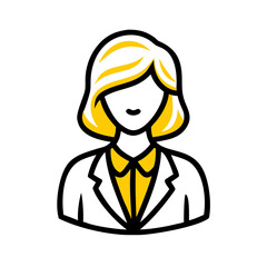 businesswoman icon  .svg