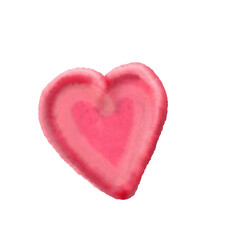 heart shaped candy