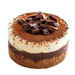 Classic Tiramisu Dessert with Cocoa Dusting