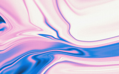 Pastel marble flow – pink and blue liquid grainy gradient abstract background