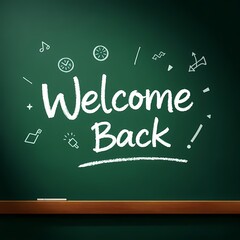 Playful School Theme Greeting Board