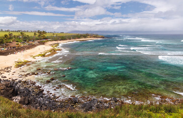 Beautiful Maui landscape in Hawaii