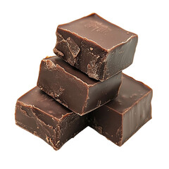 dark chocolate cubes sweet