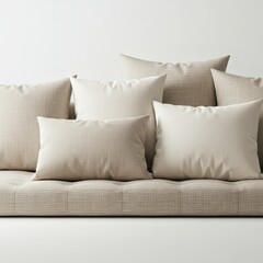 pillow isolated on white