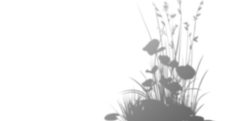 Abstract grayscale floral illustration, perfect for adding a touch of nature to design projects.  Versatile and stylish, ideal for website backgrounds, invitations, or branding.