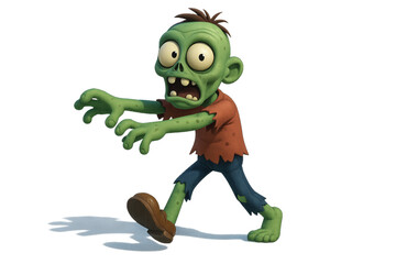 funny cartoon zombie