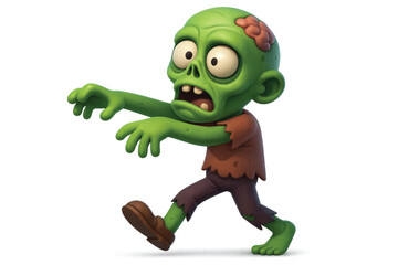 funny cartoon zombie
