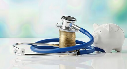 Obraz premium Your Health is an Investment – Wellness and Financial Metaphor Concept