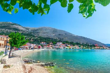 Coast of Kefalonia island