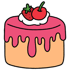 cake with cherry