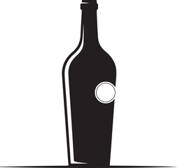 Wine bottles and wine glasses