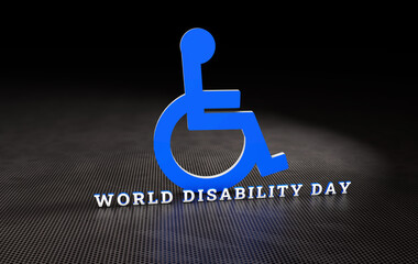 World disability day, Disability Signs, Icons are Visual Presentation. 