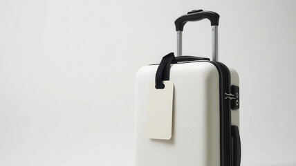 airport, check-in luggage tag to suitcase