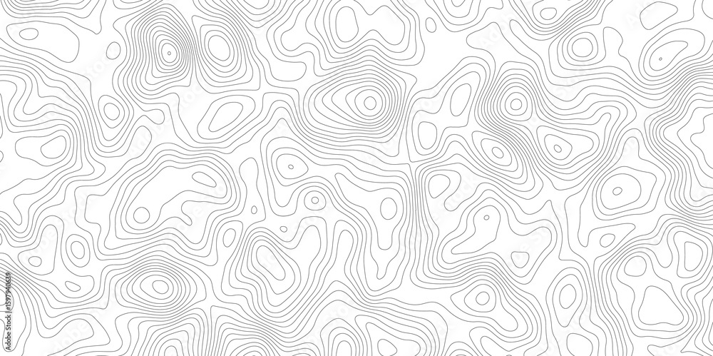 Poster abstract topography contour map line and modern wavy map line design, digital print terrain lines te