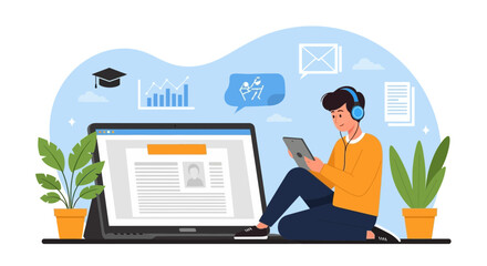 Engaging Online Learning Experience With Modern Digital Technologies And Comfortable Environment