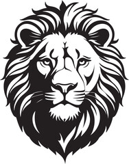 lion head vector