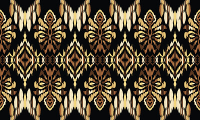 Motifs African boho paisley Floral Ikat pattern embroidery border. Ethnic ikat floral Ethnic Indian Pattern Ikat pattern Ethnic Pattern.seamless patterns.