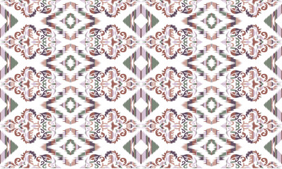 Motifs African boho paisley Floral Ikat pattern embroidery border. Ethnic ikat floral Ethnic Indian Pattern Ikat pattern Ethnic Pattern.seamless patterns.