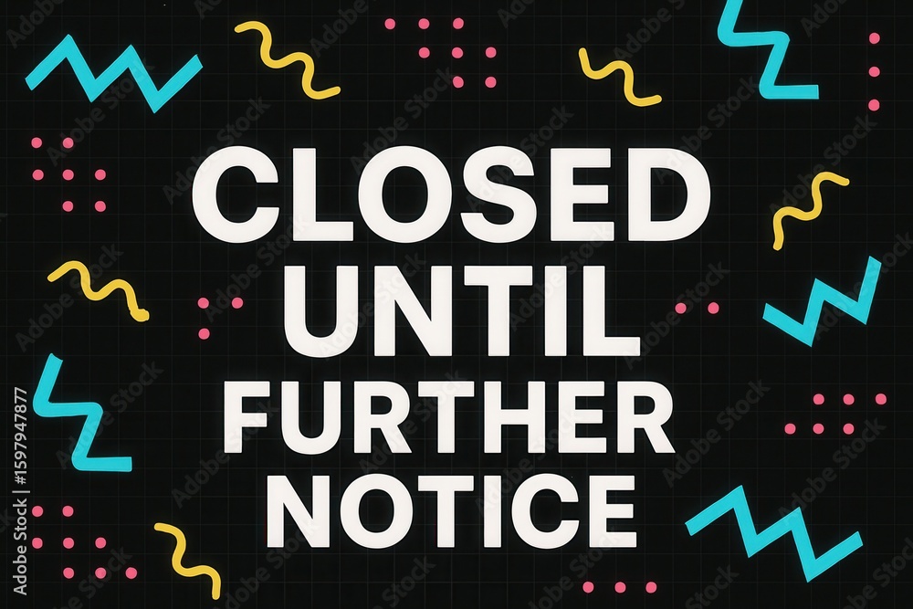 Poster bold white text on a dark background reads 