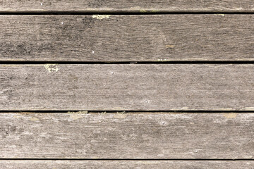 Weathered wood planks