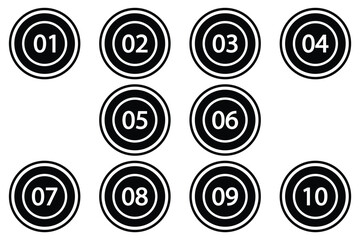 Set of numbers and symbols icons. number icon on white background. set of numbers and symbols icons. number icon on white background. eps 10