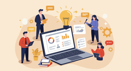 Teamwork and Innovation Collaborative Data Analysis for Business Success