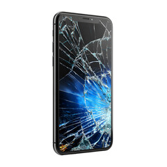 Smartphone Screen Shattered Damaged Repair
