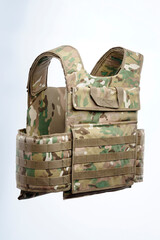 Bulletproof vest, Tactical body armor bulletproof vests hidden with additional pockets, camouflage