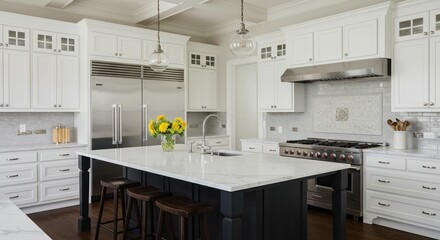 modern kitchen interior