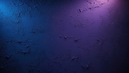 Colorful textured wall in shades of blue and purple.