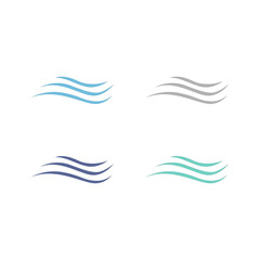 WATER SPLASH SIGN SYMBOL LOGO VECTOR
